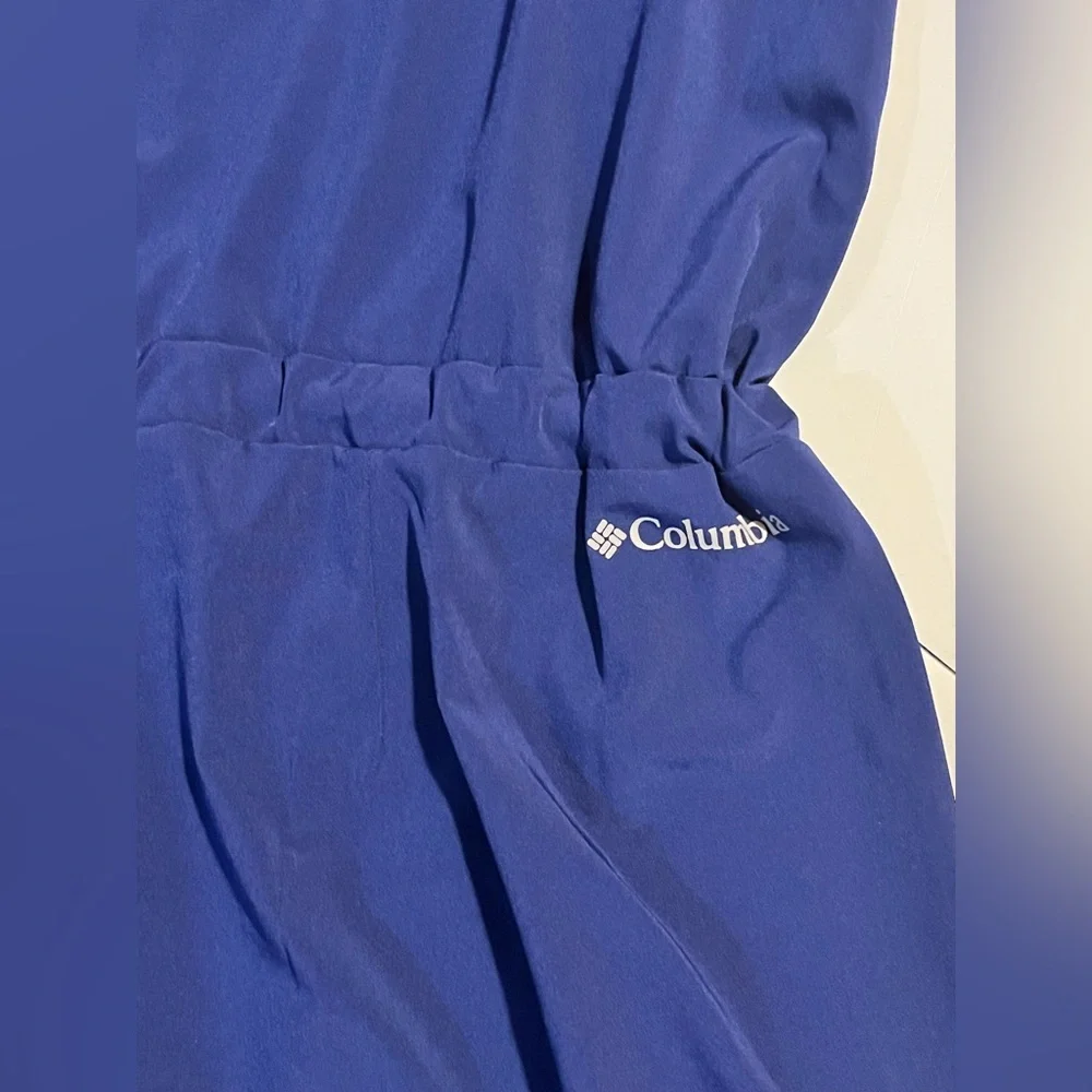 Columbia Women's Blue Anytime Tank Jumpsuit w Pockets Size XXL New with Tags NWT - Picture 14 of 16